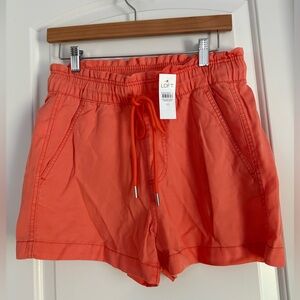 NWT LOFT Women's Coral High Waist Shorts